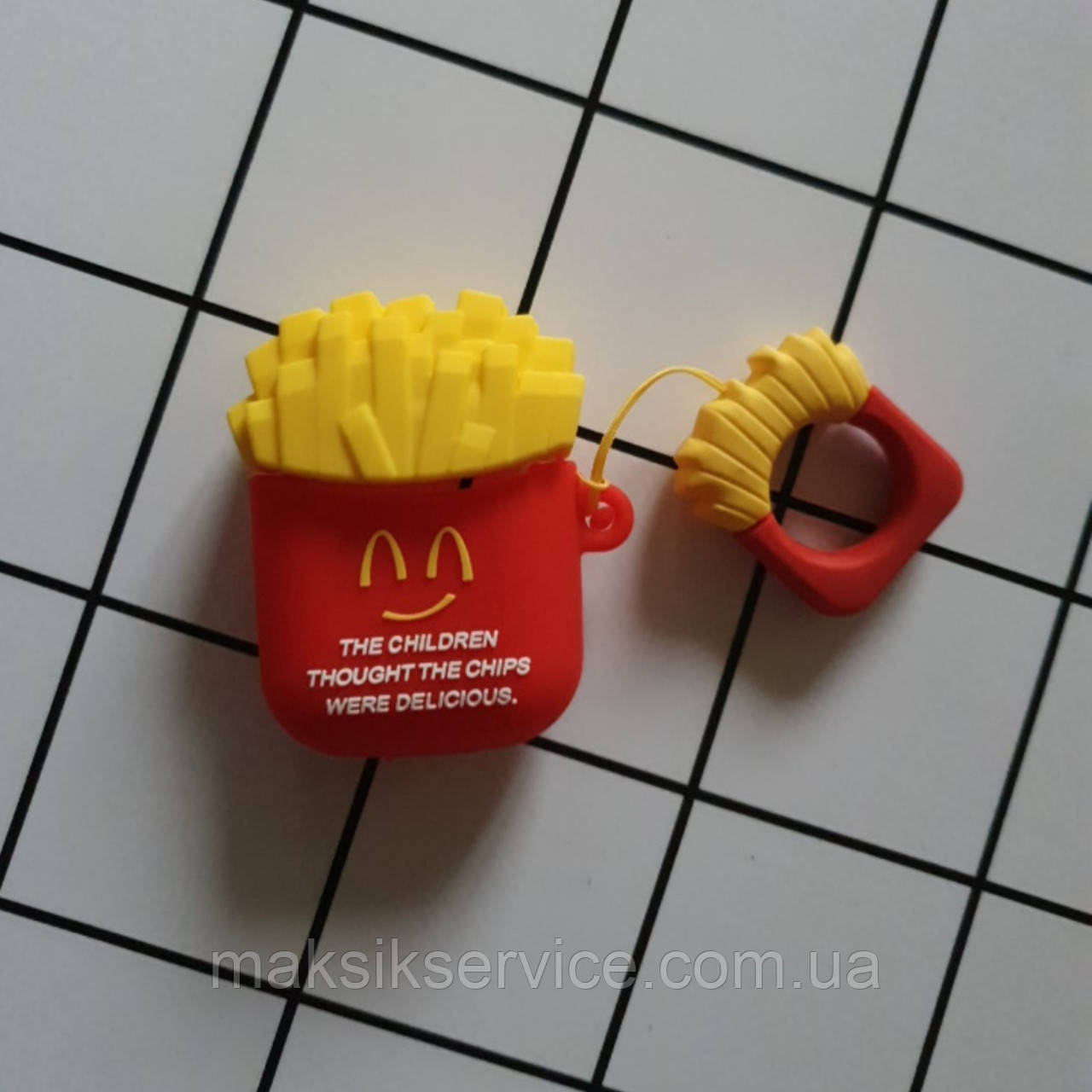 Чохол на AirPods mcdonalds картопелька фрі