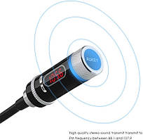 Бездротової Bluetooth FM передавач для автомобіля FM-трансмітери Aukey BT-F1