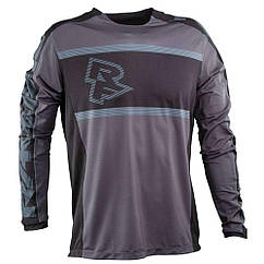 Велофутболка велокофта джерси RaceFace Ruxton LS Jersey Black Large