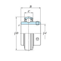 Підшипник UC 205-16 JTEKT (Koyo)