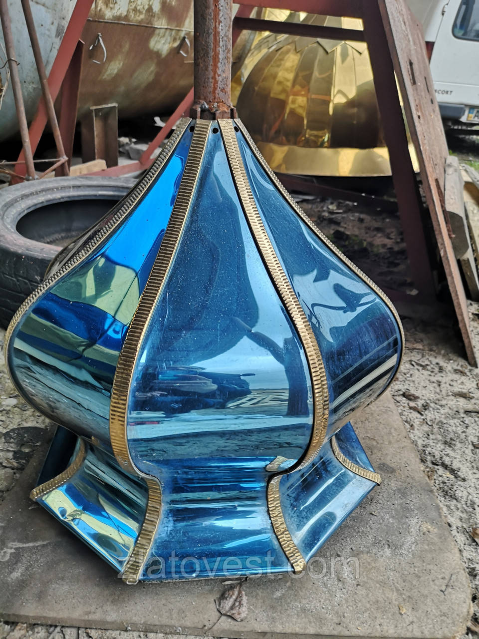 Купол синій 50 см