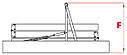 Драбина чорнична OMAN Termo S 110х70 дерев'яна трисекційна Н280, фото 6