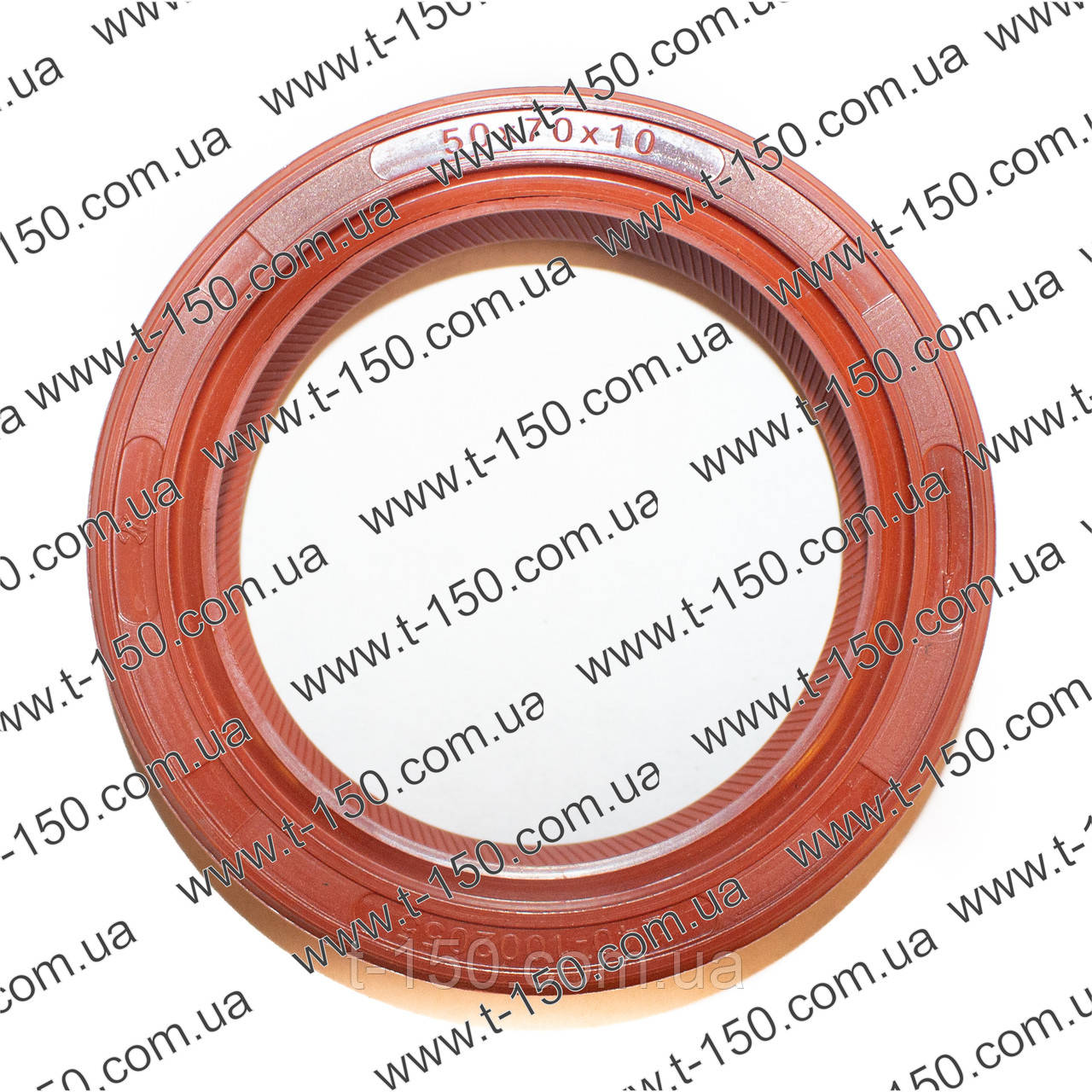Манжета армована (сальник) колінвала передня МТЗ-80/82/892, Т-16/21/40 2.2-50х70-10, 240-1002055, силікон, фото 1