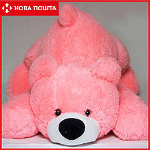 М'яка іграшка лежачий ведмідь Умка 85 см рожевий