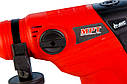 Перфоратор SDS MAX 38 мм, 1200 Вт, 300-760 об/хв, 1950-4860 уд/хв, 7Дж, AVC, 3 режими, кейс MPT MRH3803, фото 7