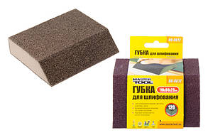 Губка для шліфування ТРАПЕЦІЯ Р120 110*90*25 мм MASTER TOOL 08-0612