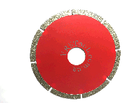 Алмазный отрезной диск по стеклу 100 мм (сегмент.)