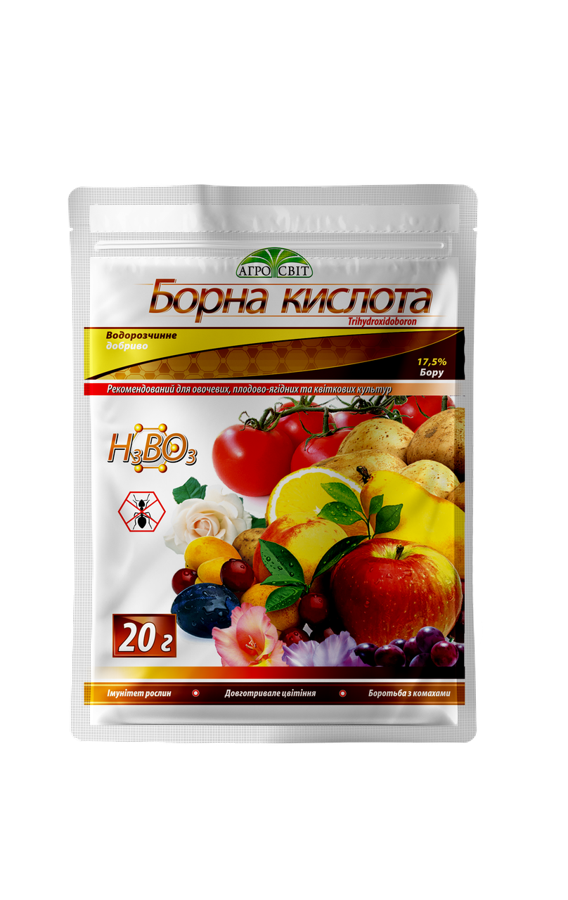 Борна кислота, 20 г