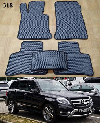 Килимки ЕВА в салон Mercedes GLK-Class X204 '08-15, фото 1