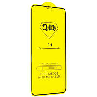 Захисне скло TDG 9D для Apple Iphone 11 Full Glue чорний 0,26 мм в упаковці