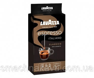 Мелена кава Lavazza Espresso 100% арабіка Італія 250 г.