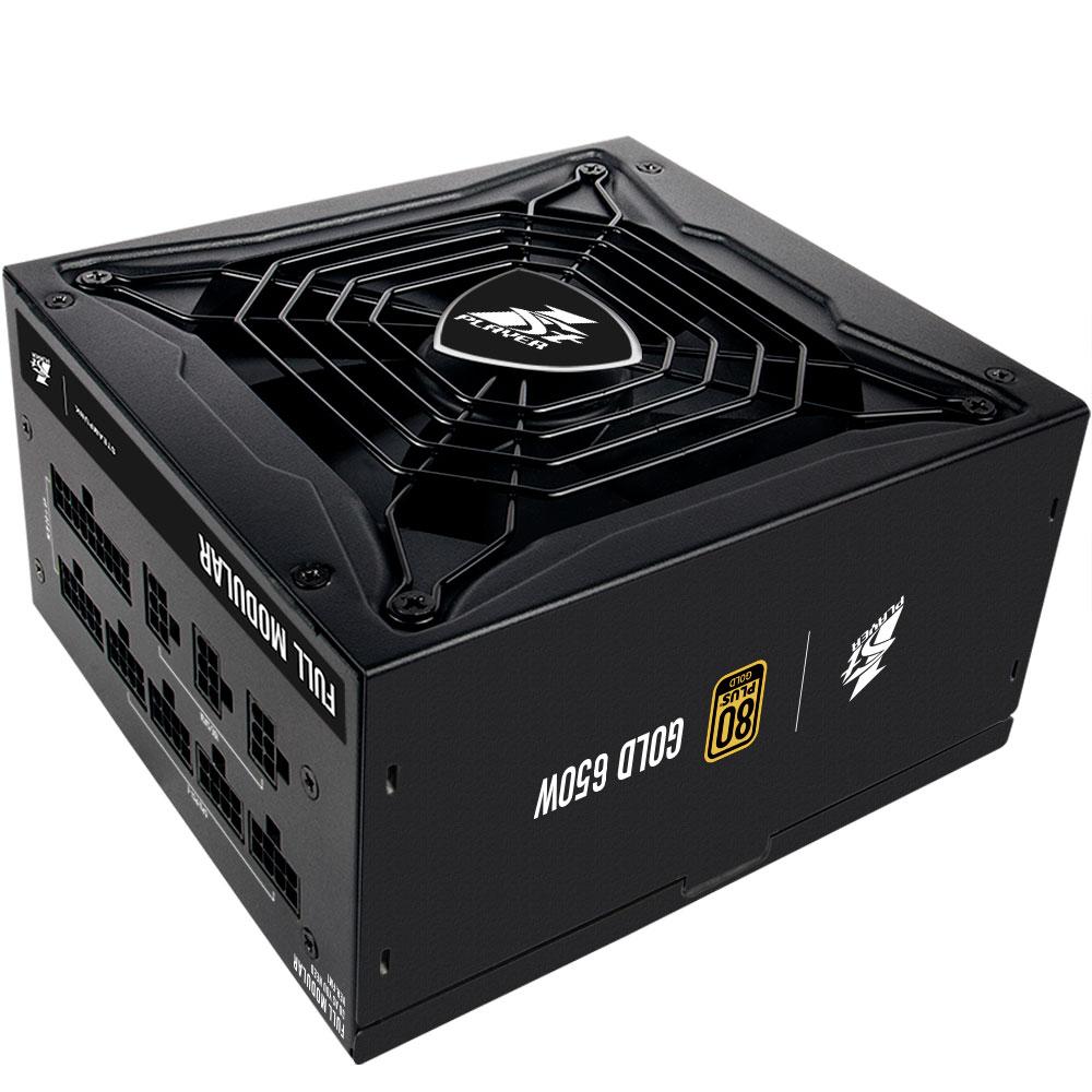 Блок живлення 1stPlayer PS-650SP 650W, 80+ Gold, 14cm fan