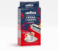 Молотый кофе Lavazza Crema e Gusto Италия 250 гр.