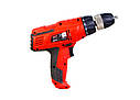 Дриль - шуруповерт 10 мм, 300 Вт, 750 об/хв, метал. самозажимних патрон, LED підсвічування MPT MED3006, фото 4