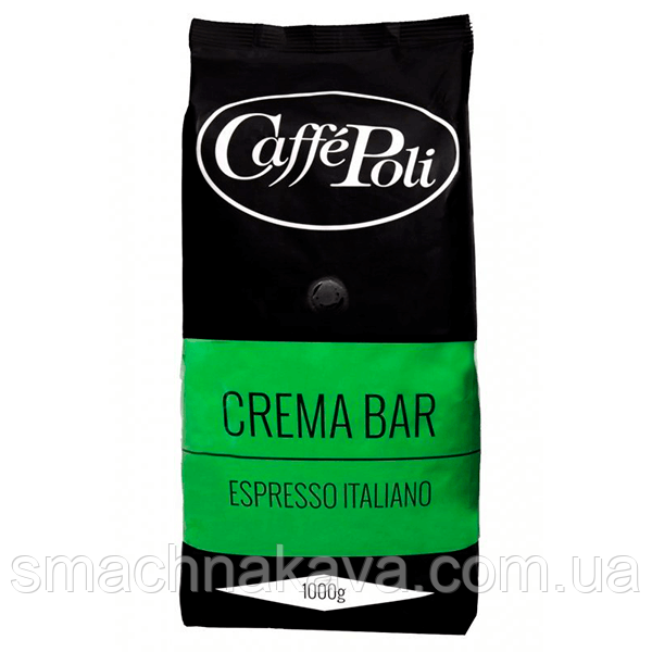 Кофе в зернах Caffe Poli Crema Bar 1 кг Италия - фото 1 - id-p69783297