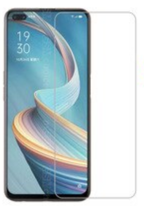 Гідрогелева захисна плівка на OPPO A92s на весь екран прозора, фото 1