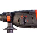 Перфоратор PROFI SDS plus 26 мм, 800 Вт, 900 об/хв, 4850 уд/хв, 3 Дж, 3 режими, аксес. 5 шт, кейс MPT, фото 5