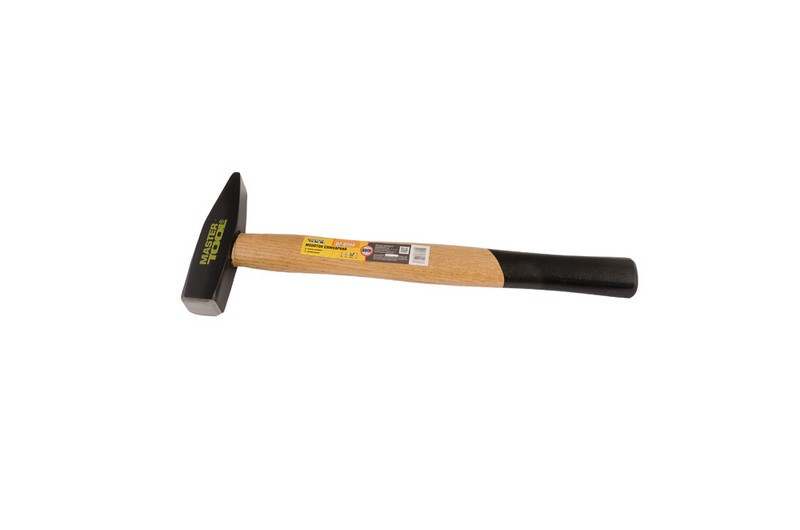 Молоток слюсарний, рукоятка з дерева 400 г MASTERTOOL 02-0204