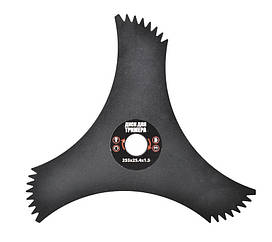 Диск для тріммера 10" 3Т*25,4 з зубцями MASTER TOOL 19-1916
