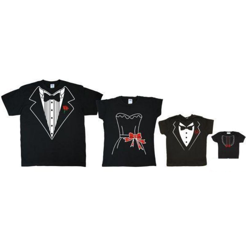 Футболки Фемілі Лук Family Look для всієї родини "Костюми та сукні" Push IT