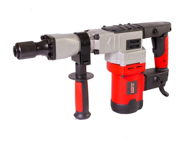 Молоток відбійний PROFI 1250 Вт, 15 Дж, 3800 уд/хв, HEX 17, 2 стамески, металевий кейс MPT MDB0835, фото 1