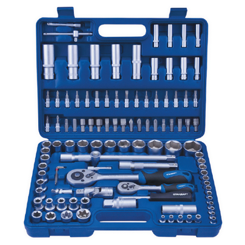 Набір автоінструменту 1/4", 1/2" 108ед. (6-гр.) СТАНДАРТ ST-0108