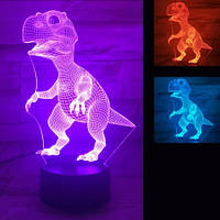 3D Светильник Динозавр