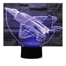 3D Светильник Самолет 13-8