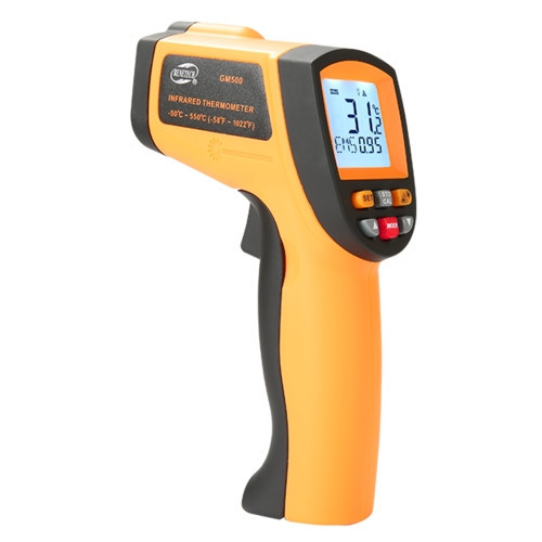 Пірометр інфрачервоний для вимірювання температури -50-550 °C BENETECH GM500