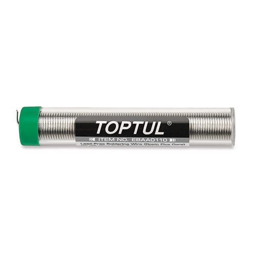 Дріт паяльна олов'яна d1мм в тубі TOPTUL EBAA0110, фото 1