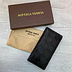 Чоловічий шкіряний гаманець купюрник Bottega Veneta, фото 3