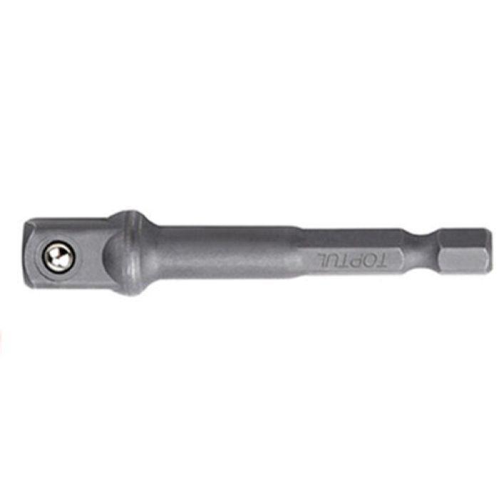 Перехідник для головок під шуруповерт TOPTUL 1/4"х3/8" L65 (6-гр.-квадрат) FPKA0812, фото 1