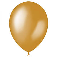 Воздушные шары латексные, золото, Gemar 28-30 см, 11"