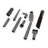 Вертикальний - ручний вакуумний пилосос 2 в 1 компактний і маневрений з насадками і миючим фільтром, фото 2