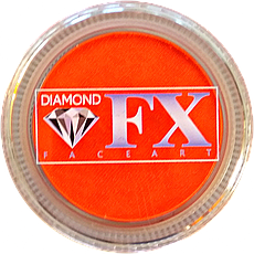 Аквагрим Diamond FX неон помаранчевий 30g, фото 2