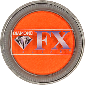 Аквагрим Diamond FX неон помаранчевий 30g, фото 2