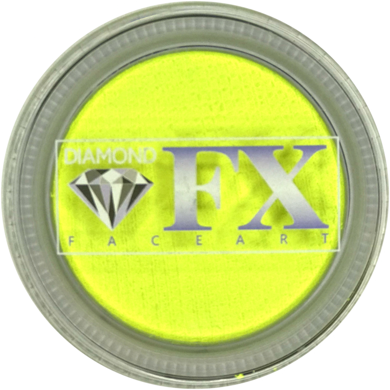 Аквагрим Diamond FX неон жовтий 30g
