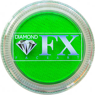 Аквагрим Diamond FX неон зелений 30g, фото 2