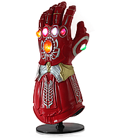 Рукавичка Нескінченності Таноса Месники з підсвічуванням Infinity Gauntlet Thanos Avengers 34см TN 35