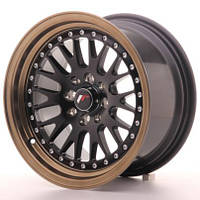 Диски Japan Racing JR10 15x8 ET20 4x100/108 MatBlk BzLip