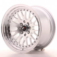 Диски Japan Racing JR10 15x9 ET10 5x100/114 Machined Sil