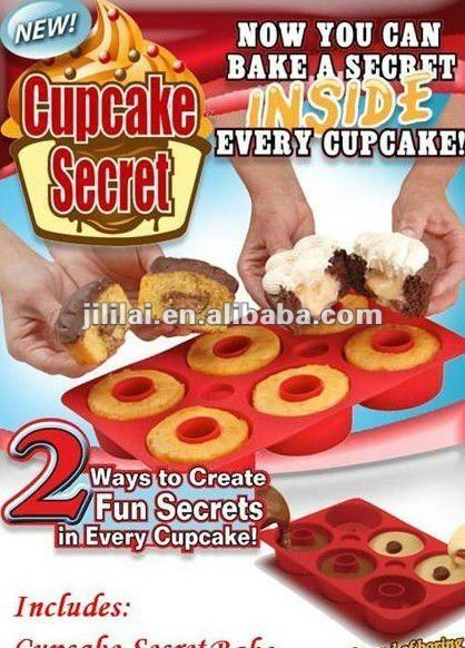 Форма для выпечки кексов Cupcake Secret - антипригарная форма для выпечки - фото 6 - id-p15577298