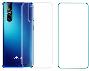 Комплект Чохол і Захисне Скло Vivo V15 Pro (Виво В15 Про)