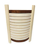 Світильник для лазні LINDNER Lisilux + Облямівка світильника для бані та сауни PRO LUXE, фото 4