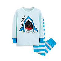 Детская пижама для мальчика рост 120 арт. 724 акула