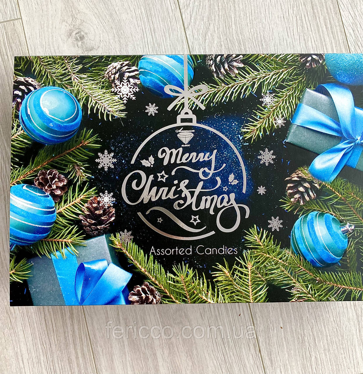 Новорічний набір Merry Christmas 450 г Аметист, фото 1