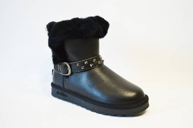 Уги Sopra 007-1 37 Чорні шкіра 36, Жіночий, Уггі, фото 1