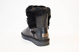 Уги Sopra 007-1 37 Чорні шкіра 36, Жіночий, Уггі, фото 4