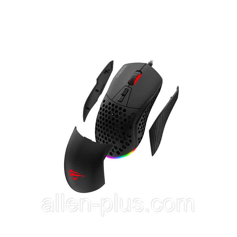 Ігрова миша програмована HAVIT HV-MS885 RGB Backlight (10000 DPI) GAMING, USB, black