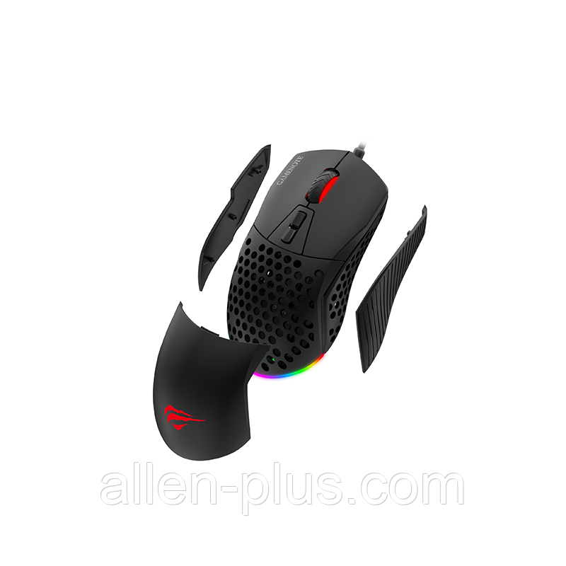 Миша ігрова програмовна HAVIT HV-MS885 RGB Backlight (10000 DPI) GAMING, USB, black